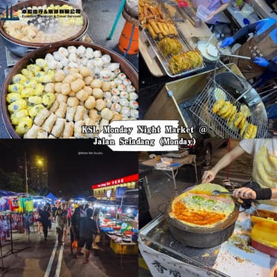 KSL Monday Night Market @ Jalan Seladang (Monday)